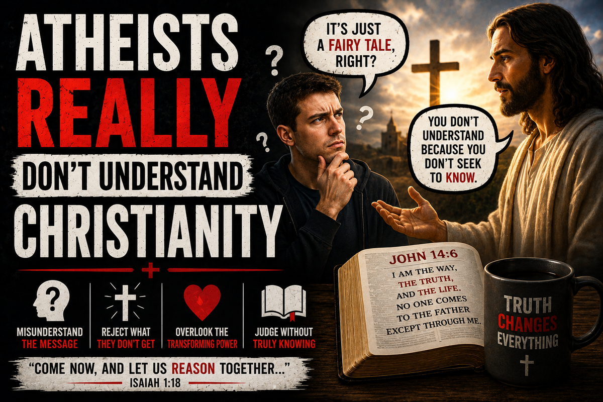 Atheists Really Don’t Understand Christianity