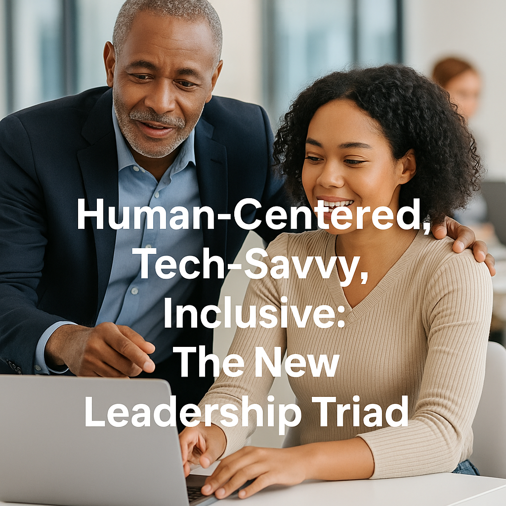 Human-centered leadership focused on empathy and growth.