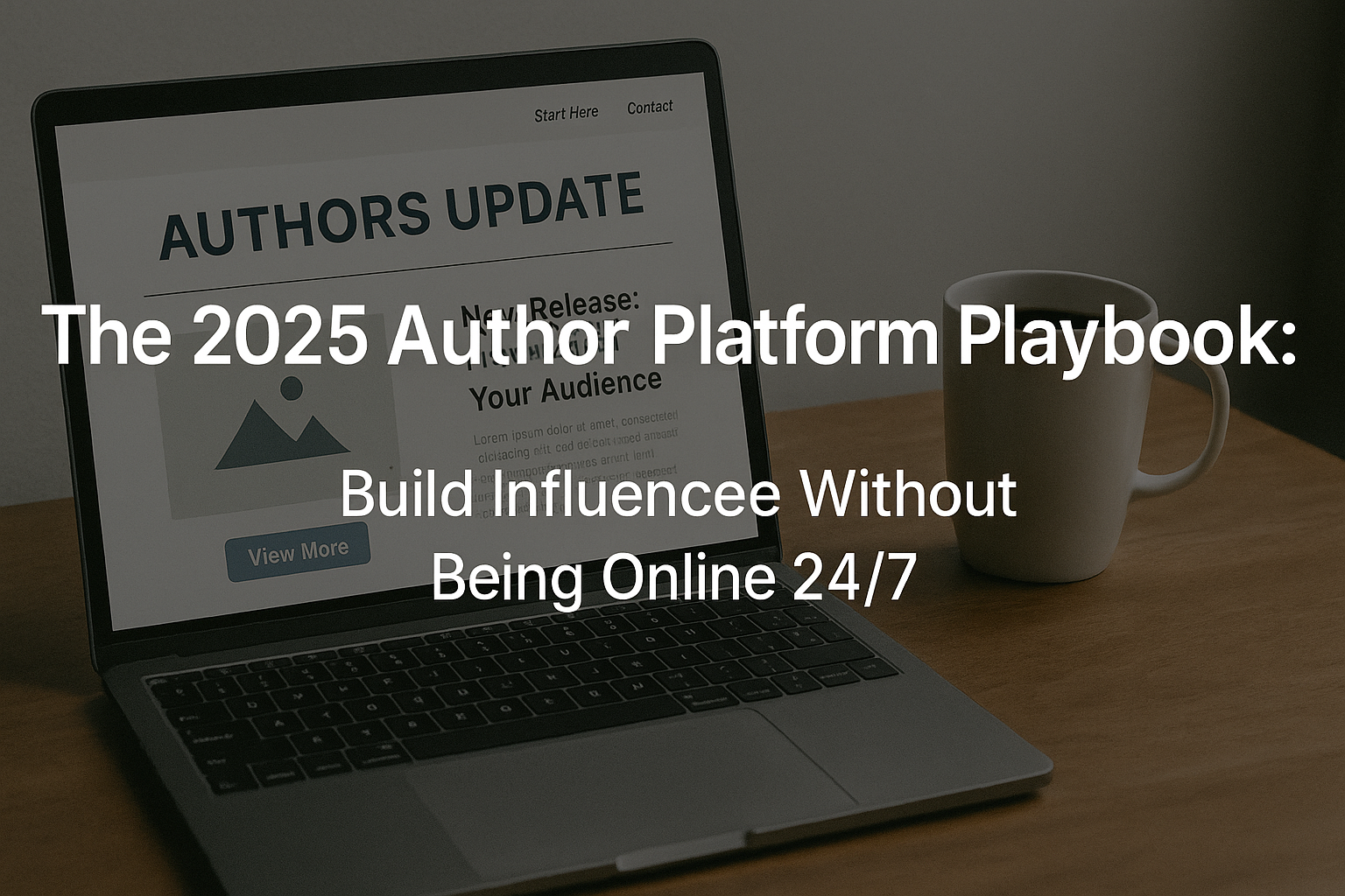 Email newsletter strategy for authors building influence in 2025