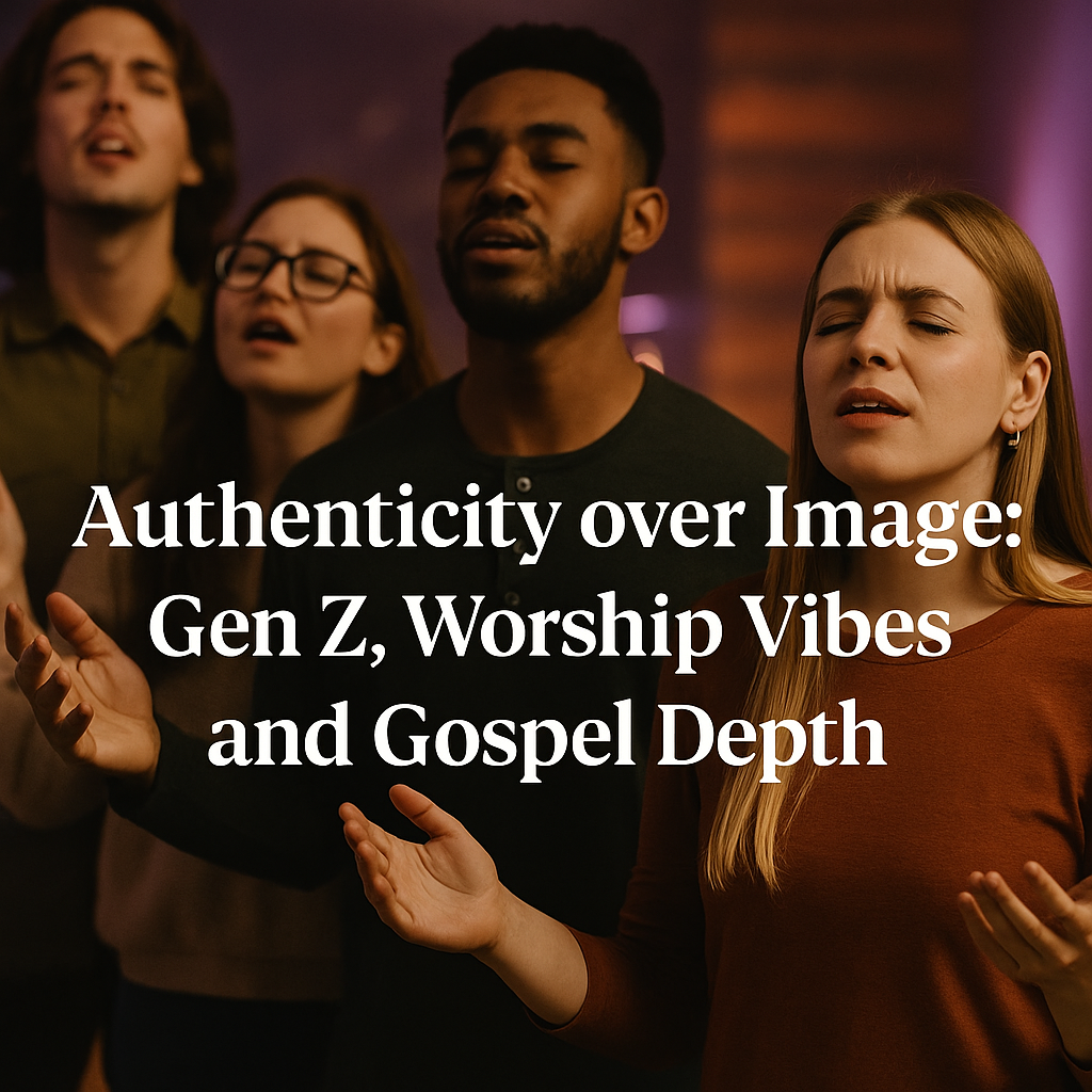 Gen Z worshippers seeking authenticity in church worship 2025.