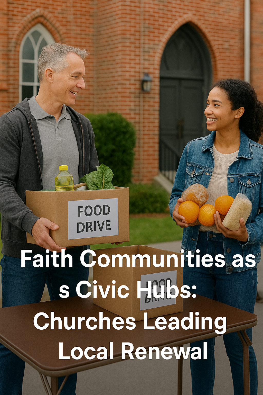 Faith Communities as Civic Hubs: Churches Leading Local Renewal