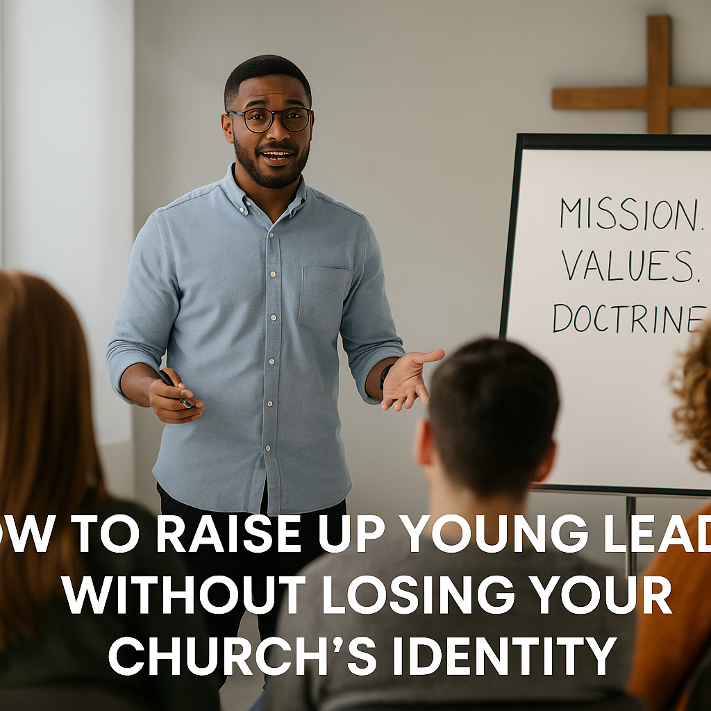 Training pipeline for developing next generation church leaders without losing church identity