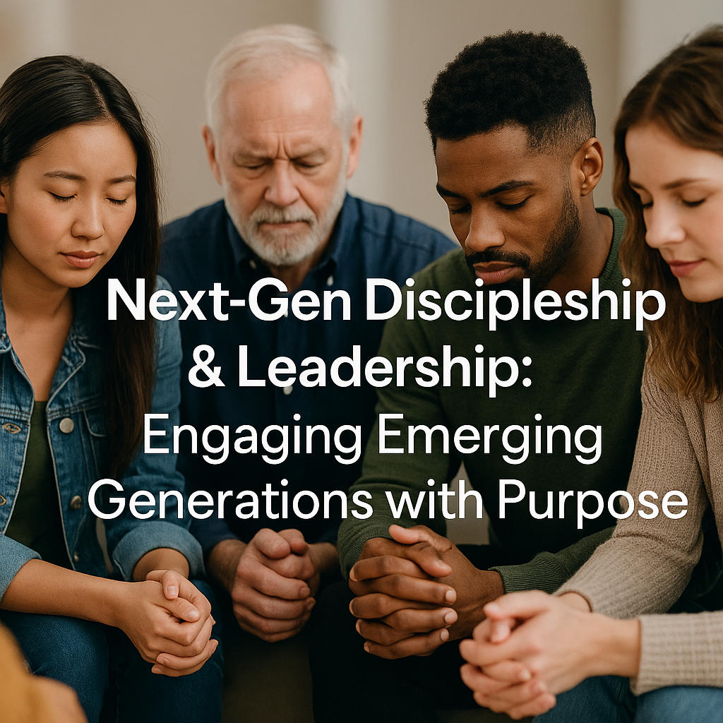 Faith-driven mentorship across generations in church leadership.