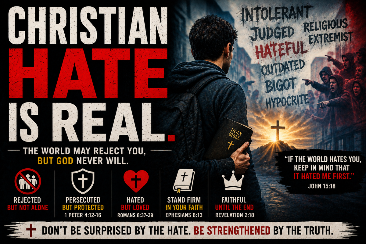 Christian Hate is Real