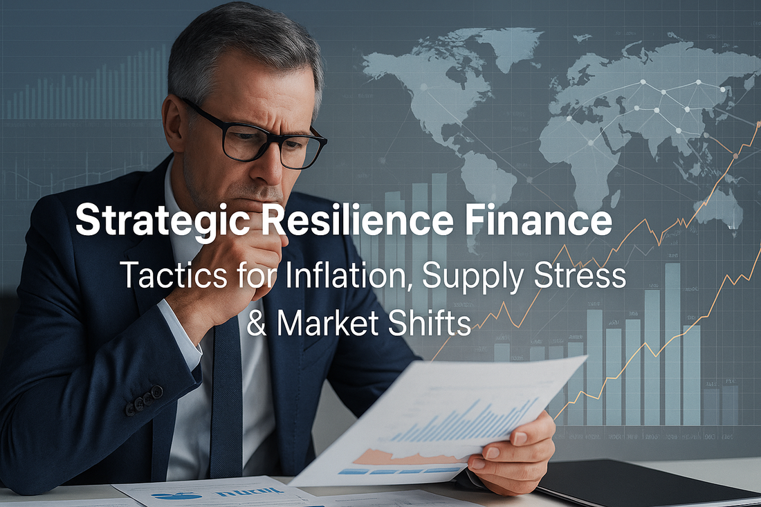 CFO reviewing financial resilience strategies for 2025.