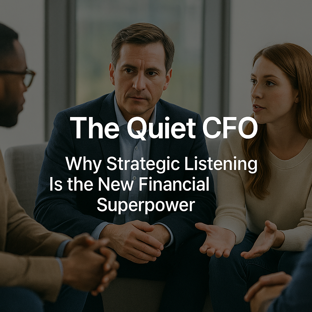 CFO facilitating trust through active listening
