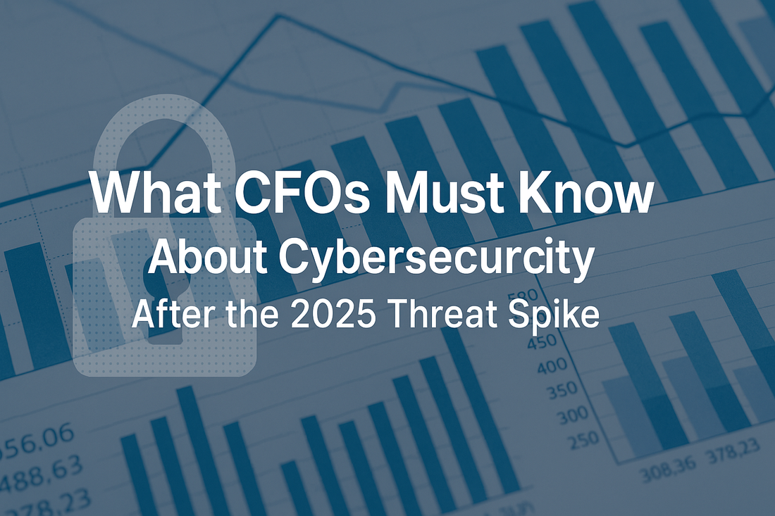 Visual representation of finance cybersecurity risks