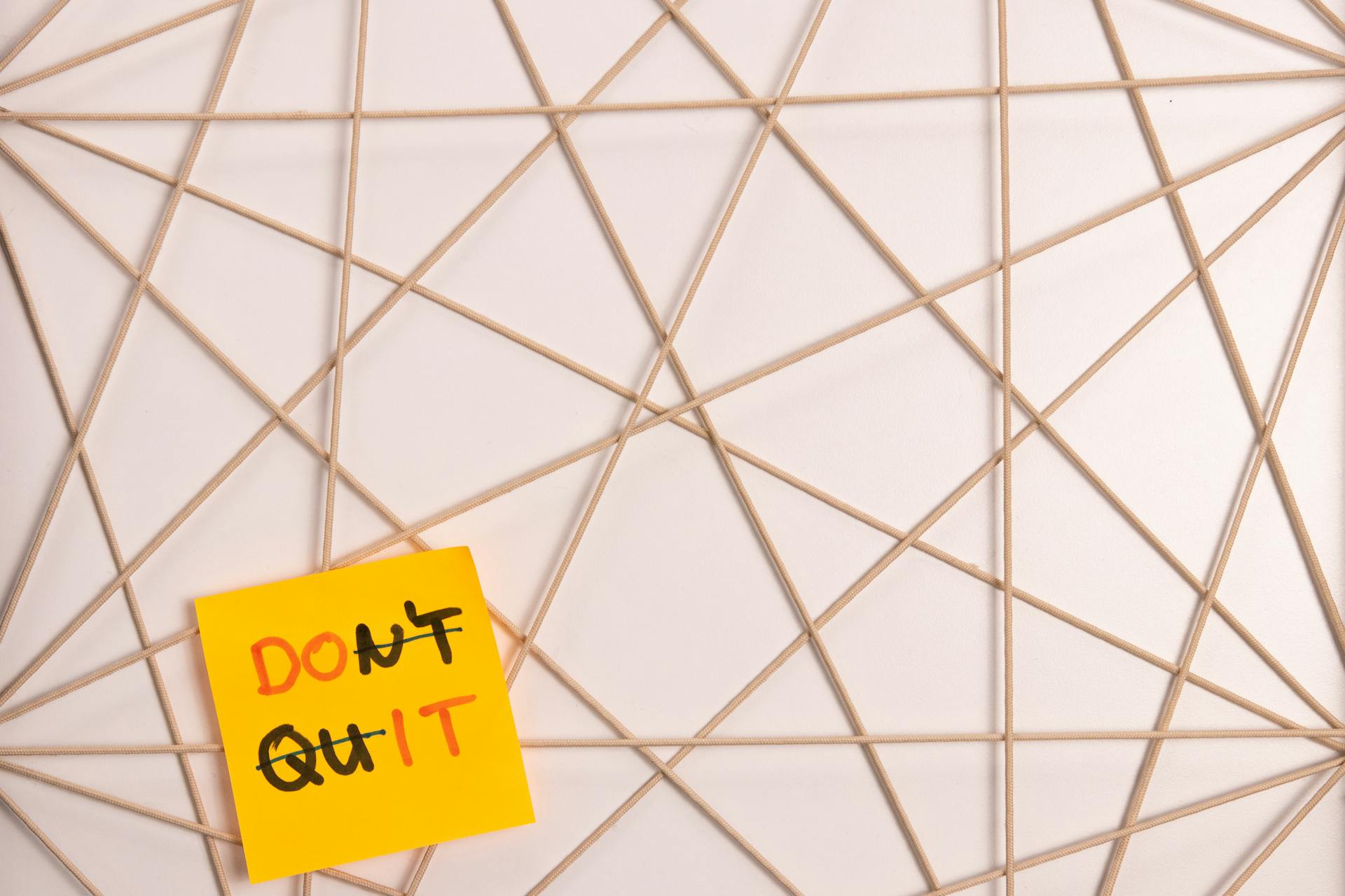 How Not to Quit?