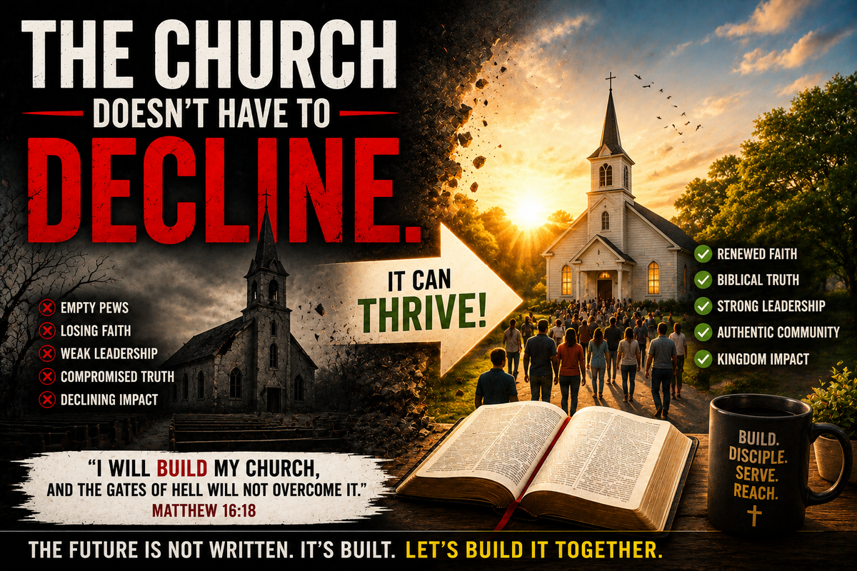 The Church Doesn’t Have to Decline