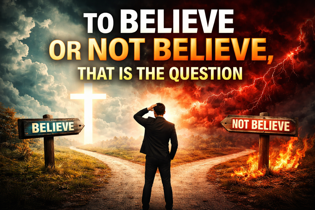 To Believe or Not Believe, That Is the Question