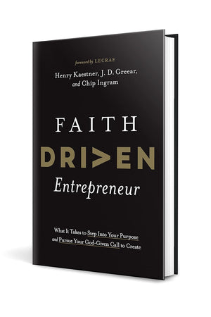 Cover of Faith Driven Entrepreneur – Christian business leadership book by Henry Kaestner