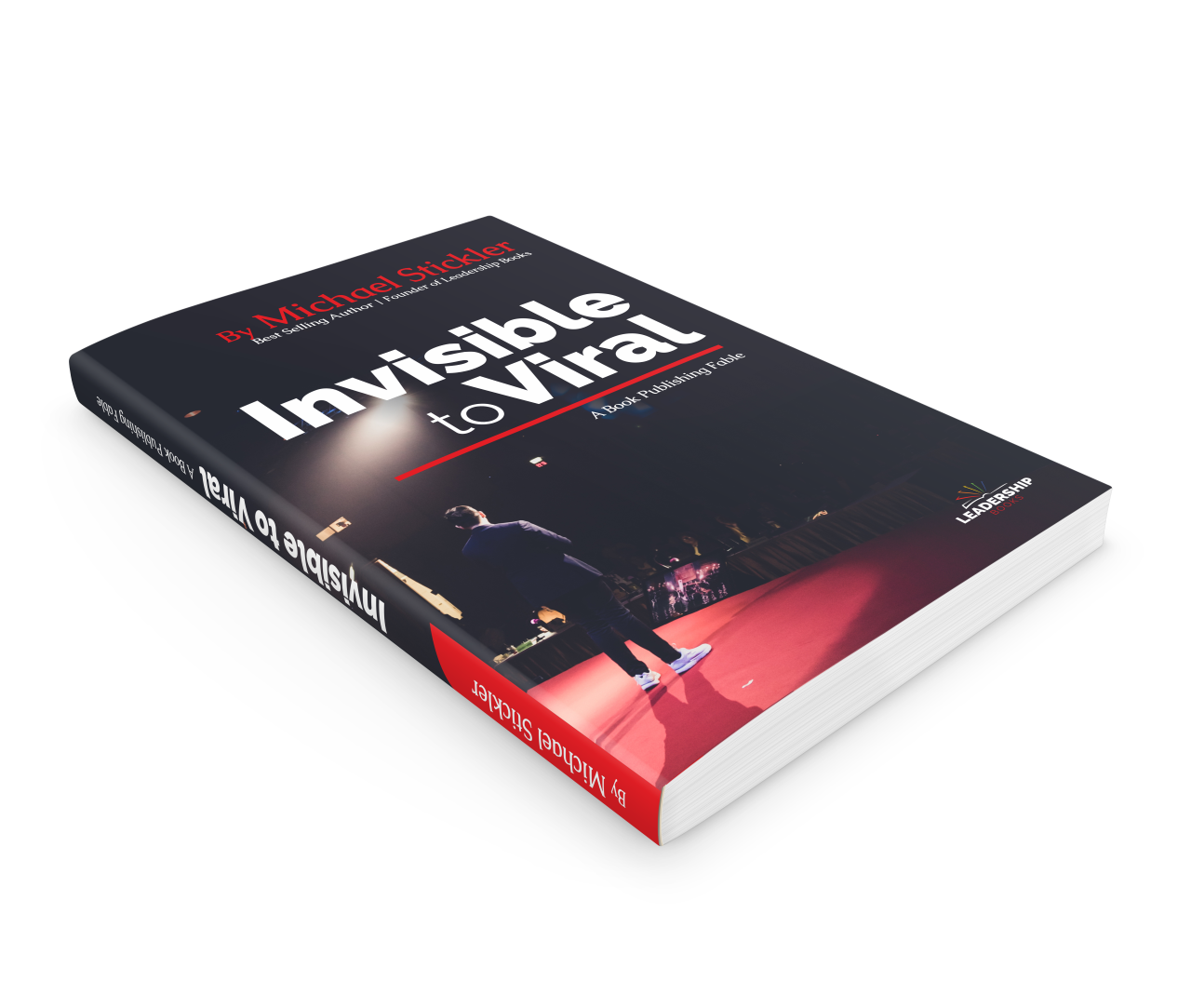 Cover of Invisible to Viral Study Guide – Christian digital strategy workbook by Michael Stickler
