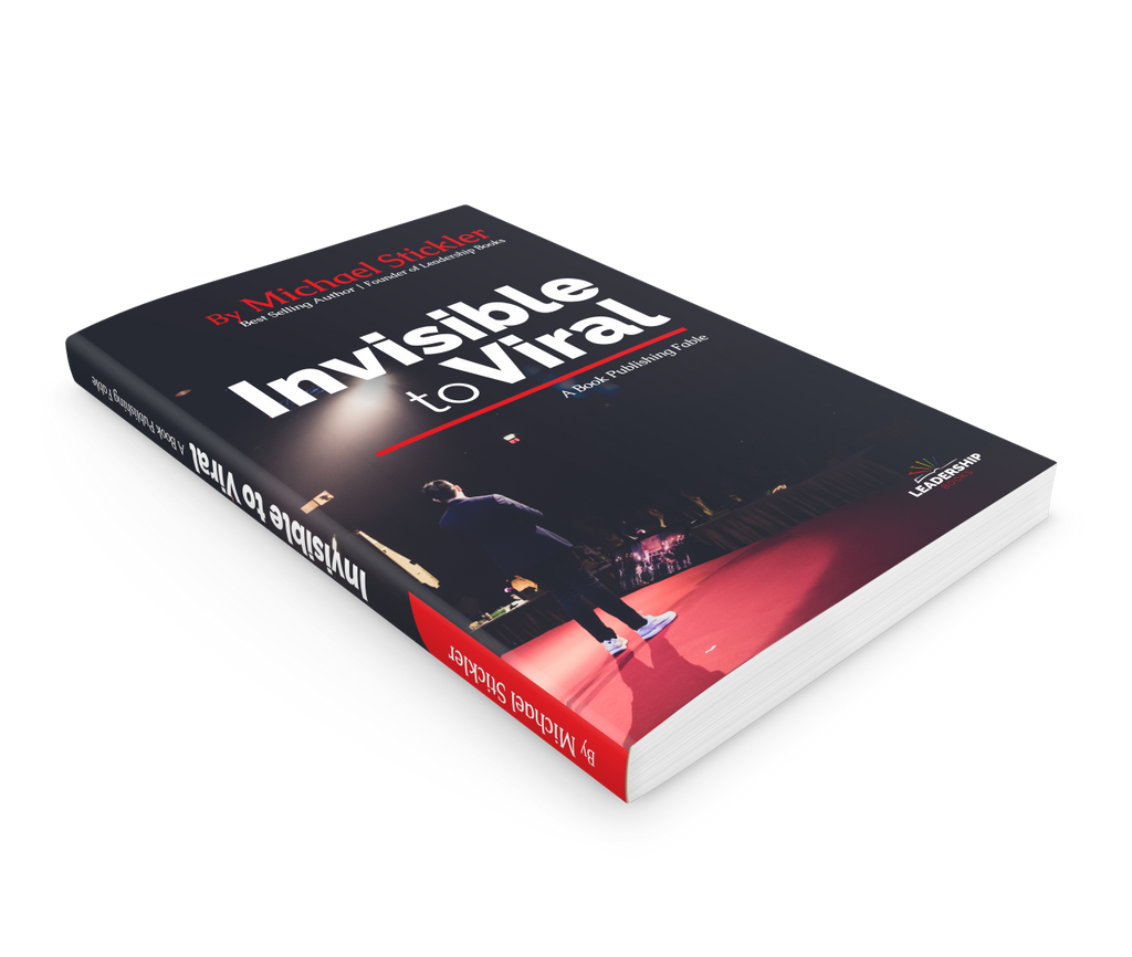 Cover of Invisible to Viral Study Guide – Christian digital strategy workbook by Michael Stickler