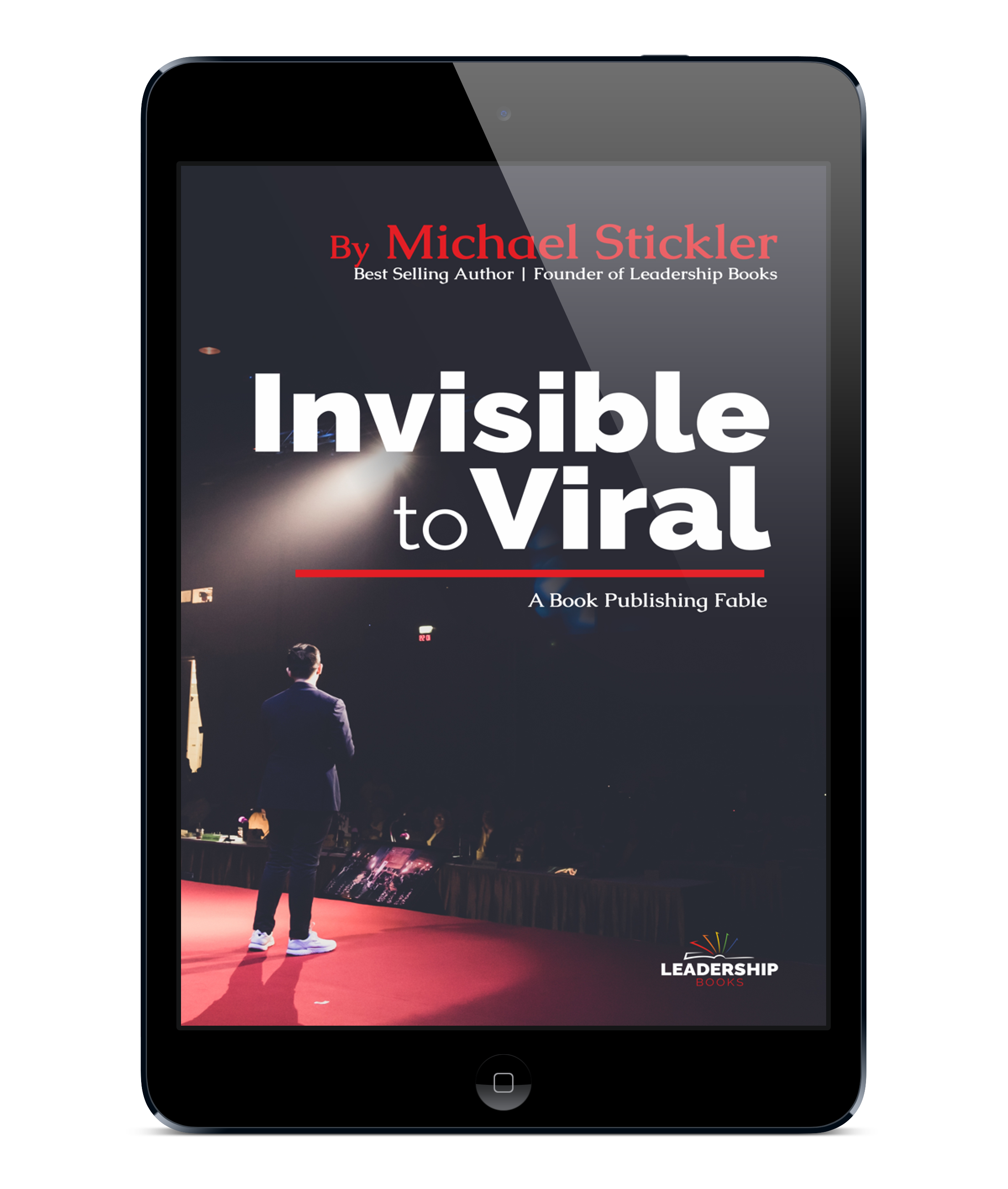 Cover of Invisible to Viral Study Guide – Christian digital strategy workbook by Michael Stickler