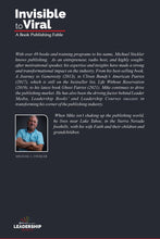 Cover of Invisible to Viral Study Guide – Christian digital strategy workbook by Michael Stickler