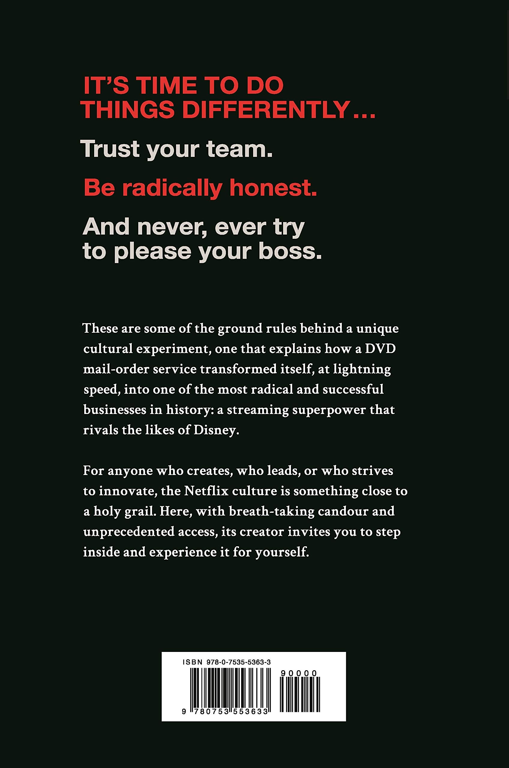 No Rules Rules: Netflix and the Culture of Reinvention B