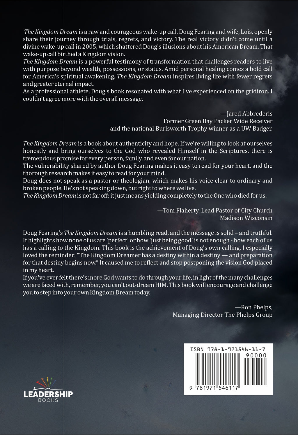 The Kingdom Dream Back Cover