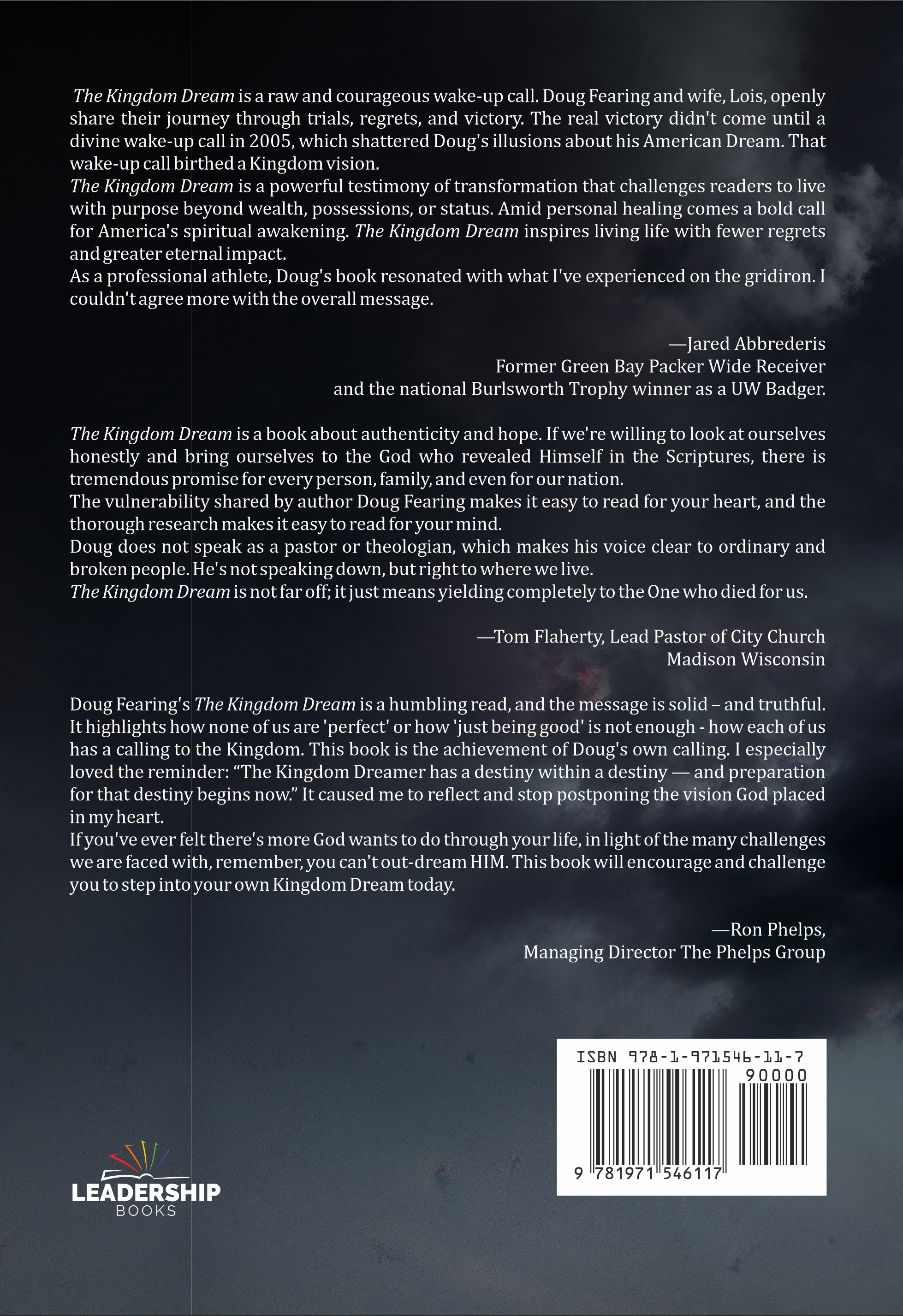 The Kingdom Dream Back Cover