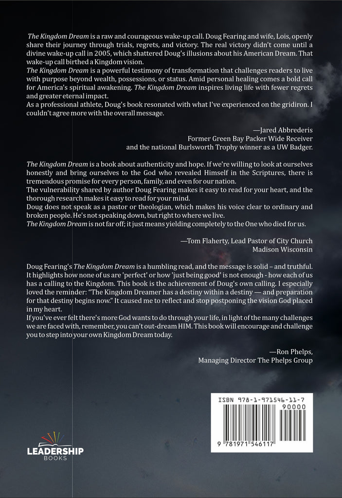 The Kingdom Dream Back Cover
