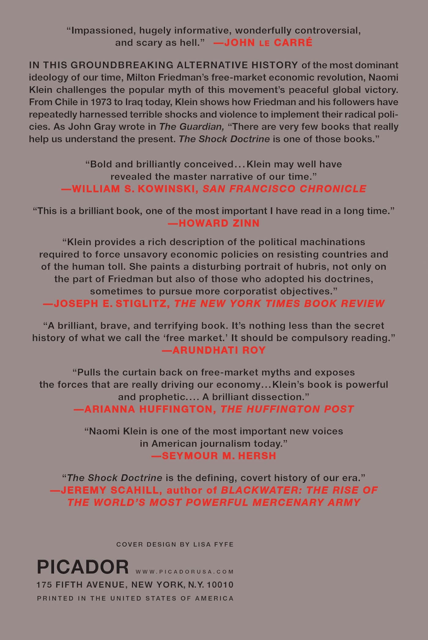 The Shock Doctrine B