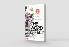 Cover of The Word Effect by Becky Jane Kemp – Christian leadership book on mindset and language.
