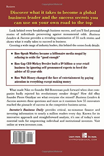 Business Leaders & Success: 55 Top Business Leaders & How They Achieved Greatness