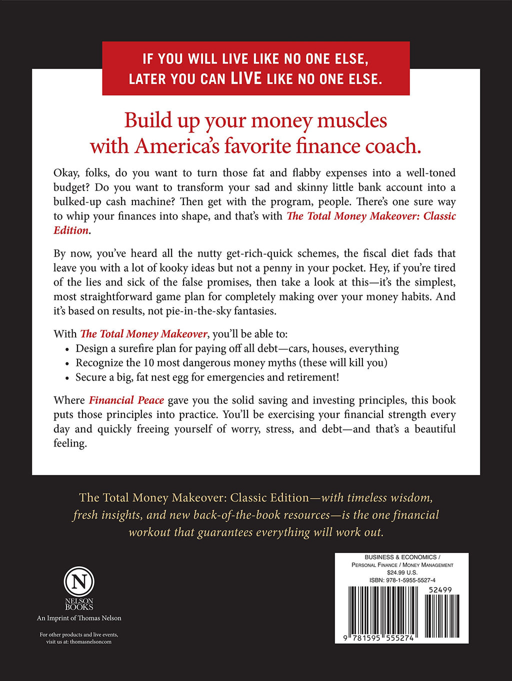 The Total Money Makeover: Classic Edition: A Proven Plan for Financial Fitness