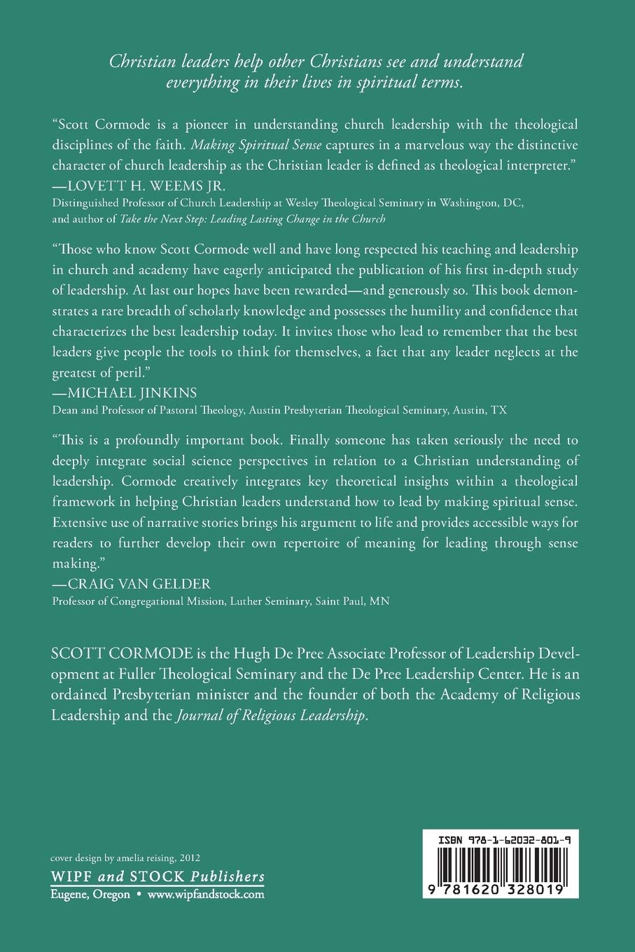 Making Spiritual Sense: Christian Leaders As Spiritual Interpreters
