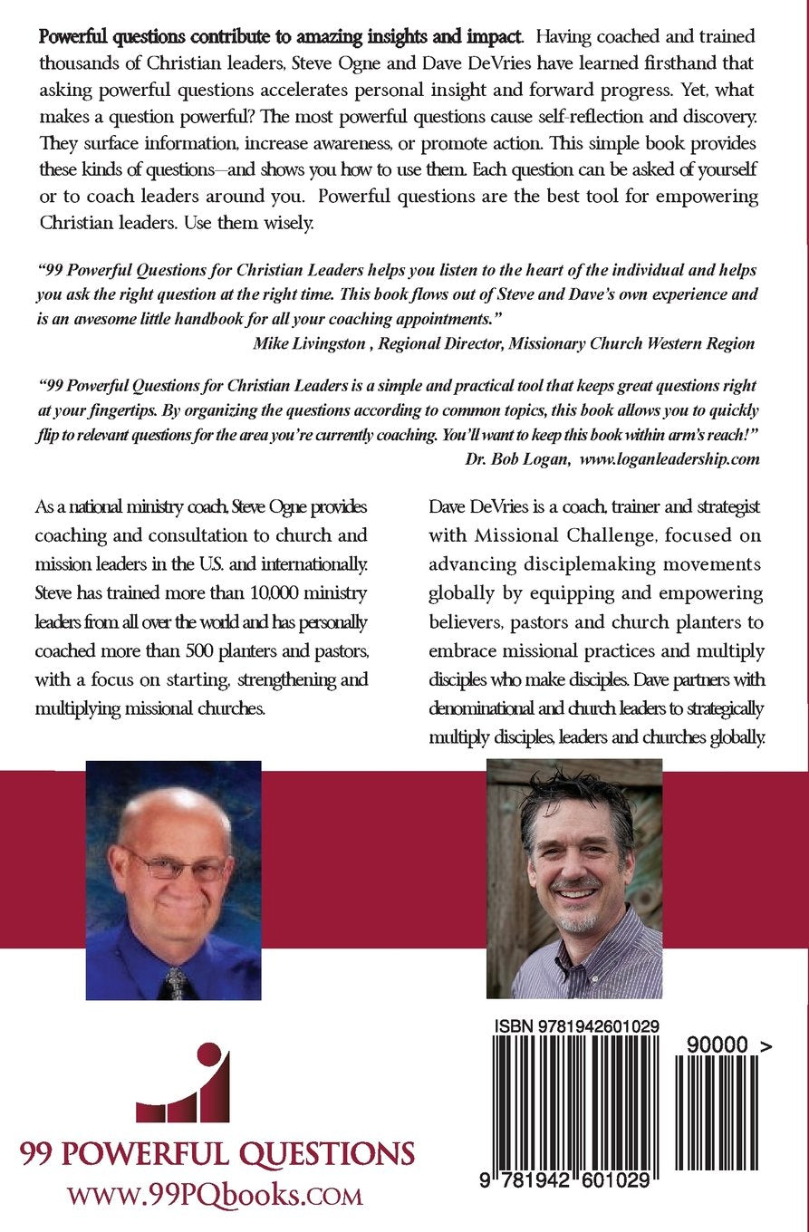 100 Powerful Questions For Christian Leaders