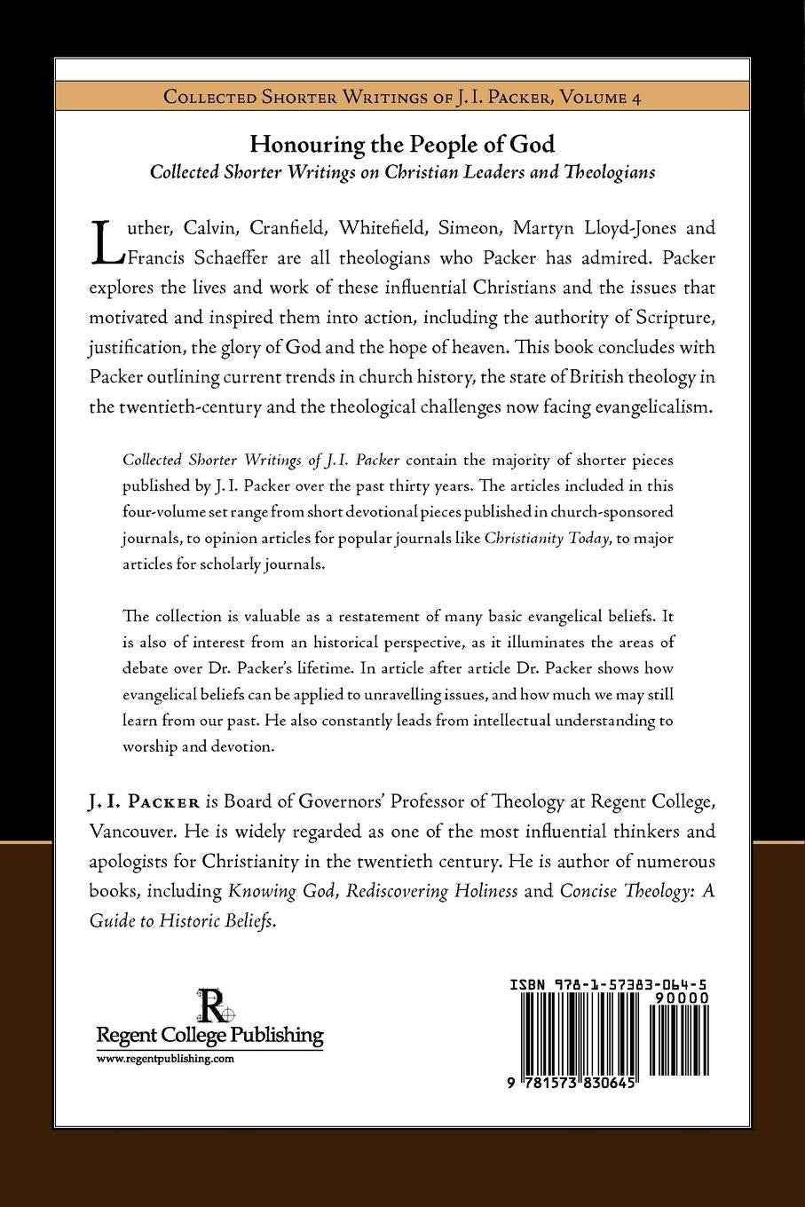 Honouring The People Of God