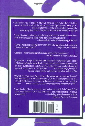 Purple Cow: Transform Your Business by Being Remarkable