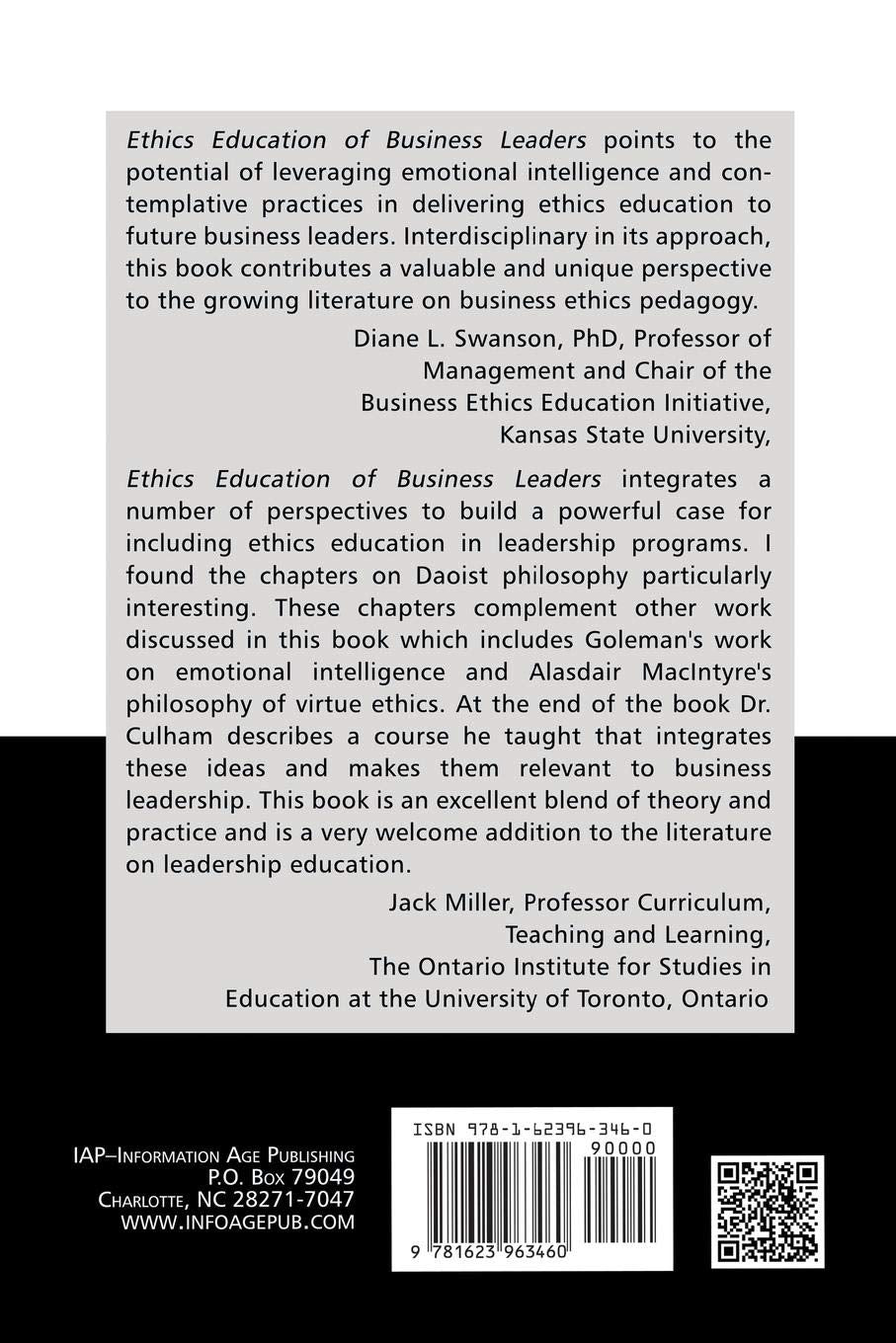 Ethics Education Of Business Leaders