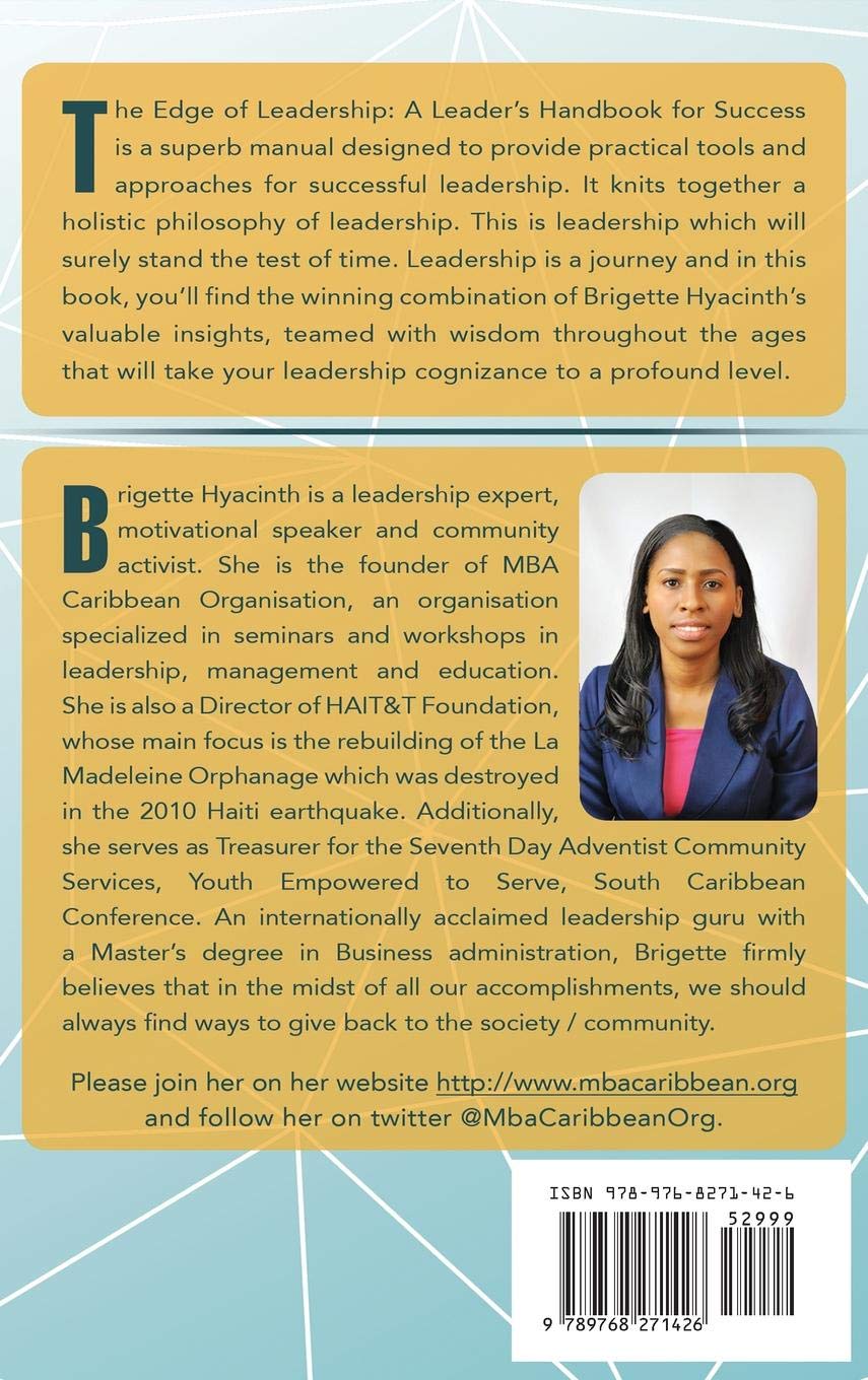 The Edge of Leadership: A Leader's Handbook for Success