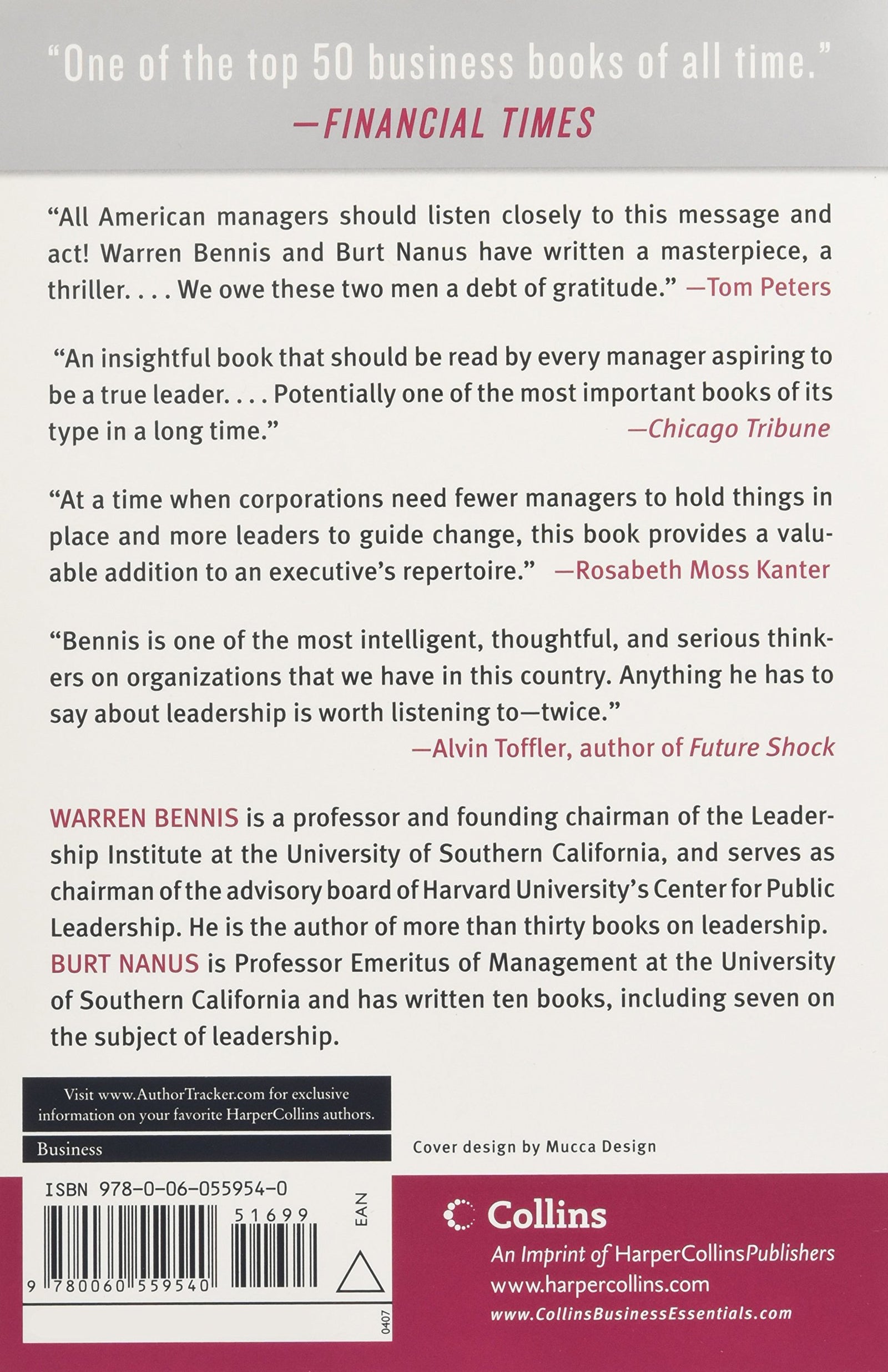 Leaders: Strategies For Taking Charge