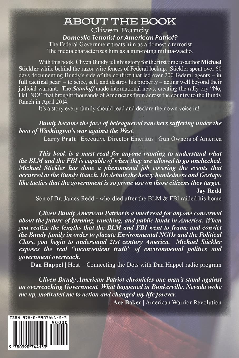 Ghost Patriot and Cliven Bundy American Patriot - Get Both Books and Save!