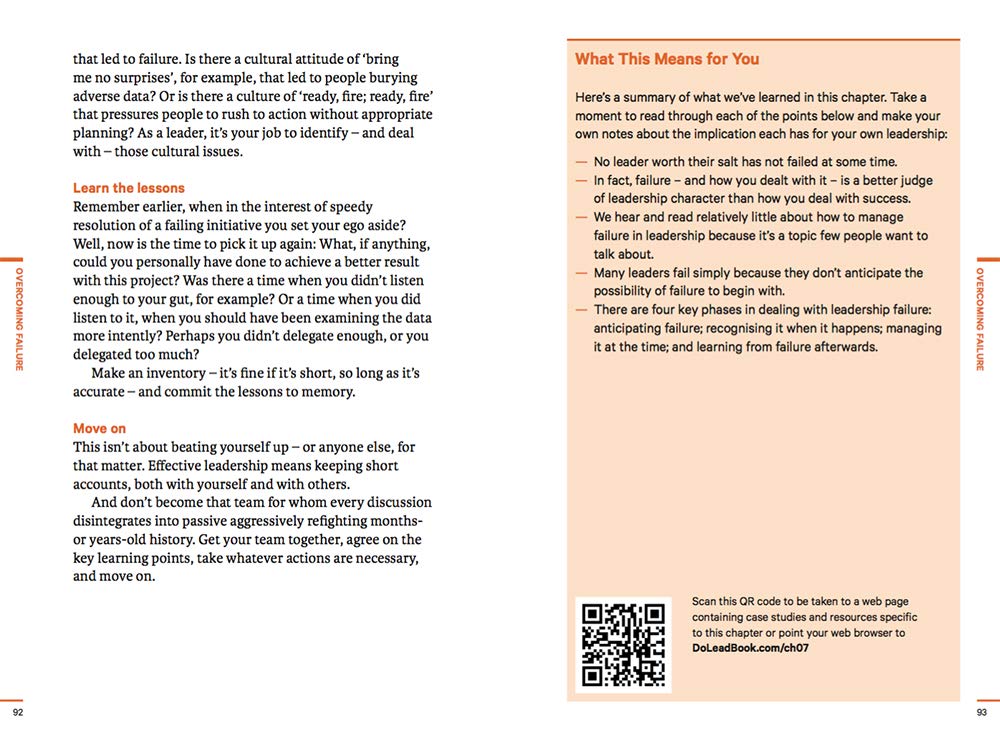 Do Lead: Share Your Vision. Inspire Others. Achieve the Impossible. (Do Books)