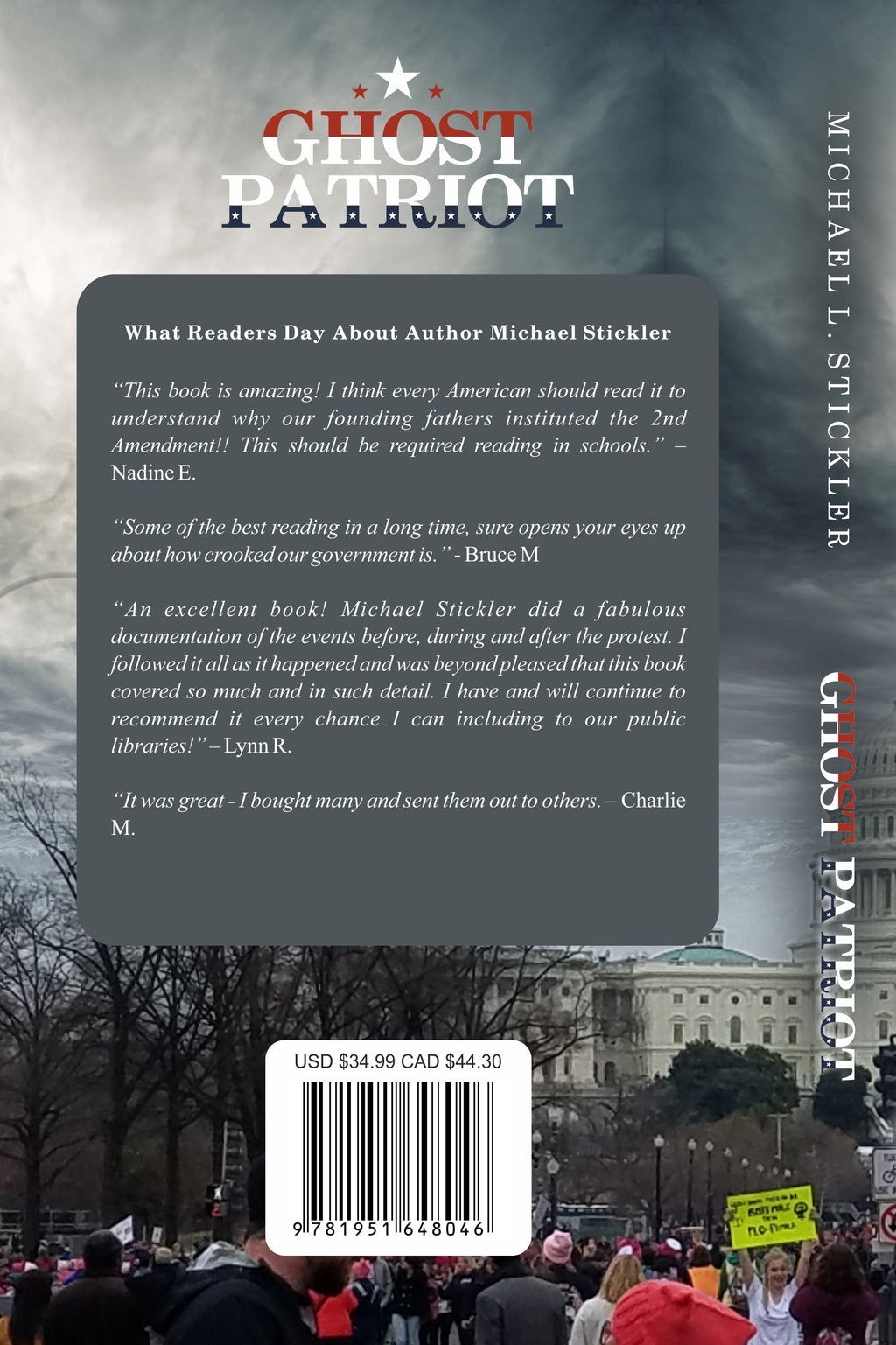 Ghost Patriot and Cliven Bundy American Patriot - Get Both Books and Save!