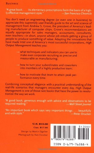 High Output Management