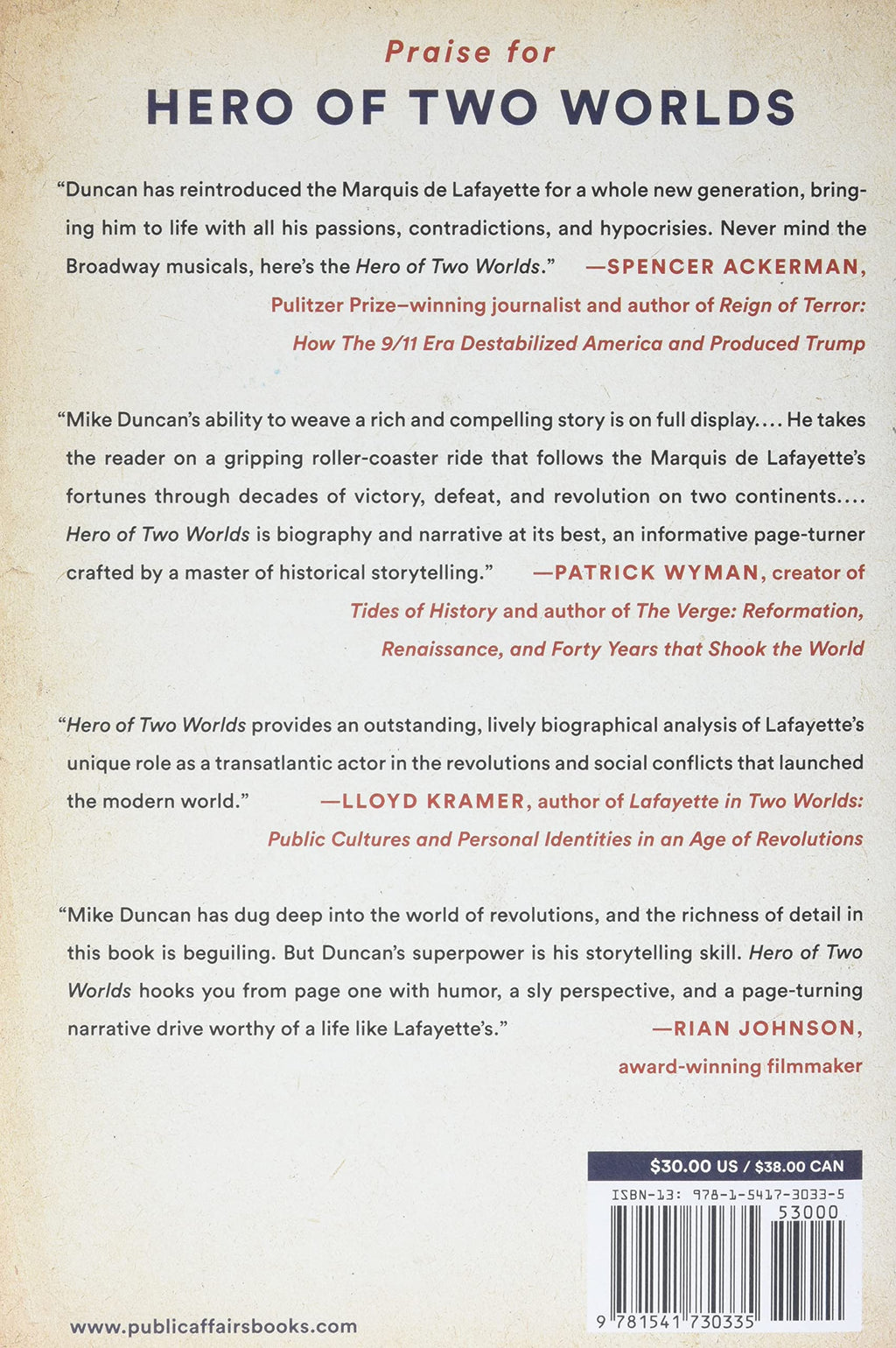 Hero of Two Worlds Back