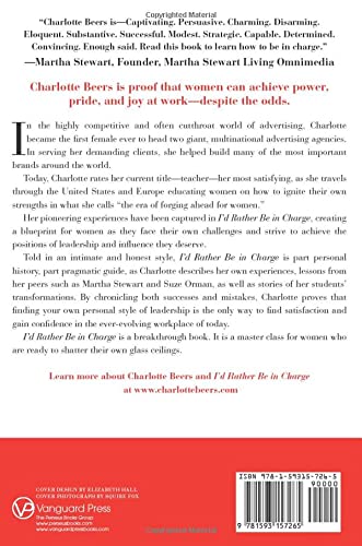 I'd Rather Be in Charge