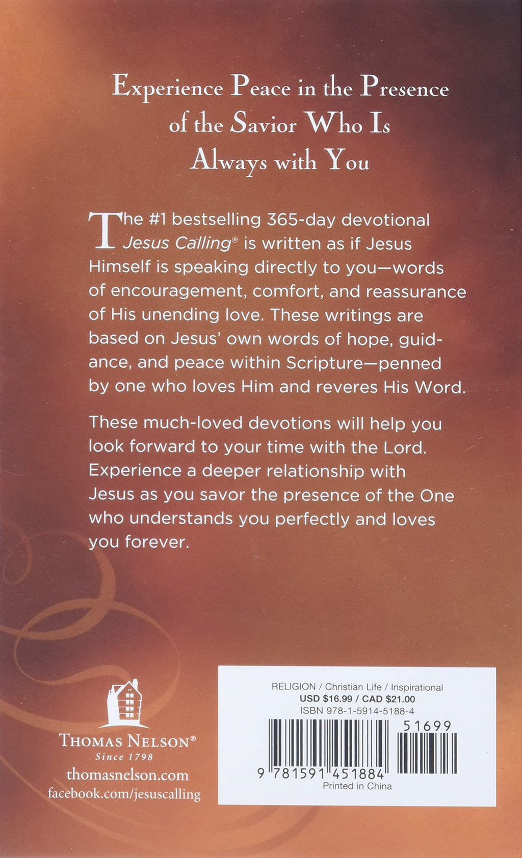 Jesus Calling Back