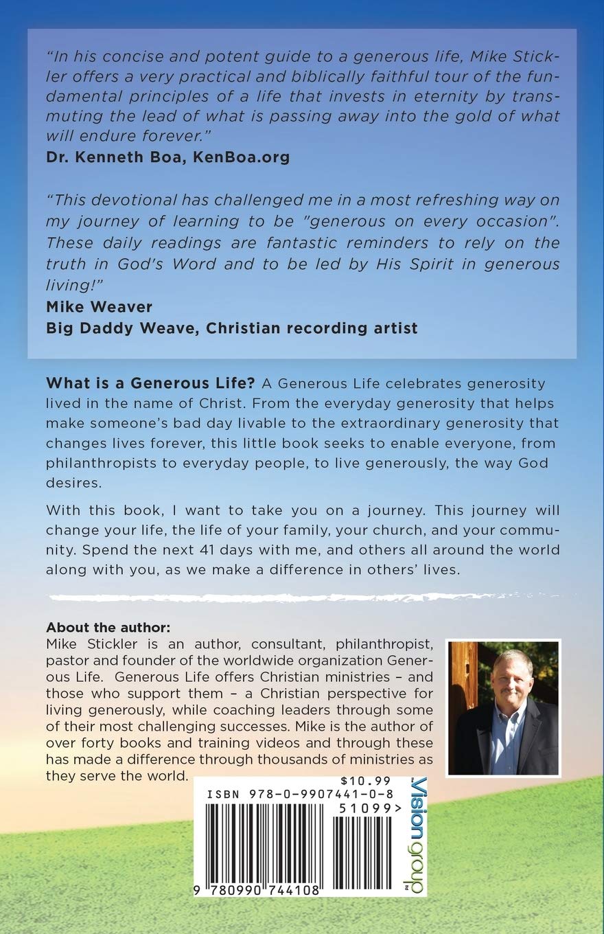 Generous Living - Online Course