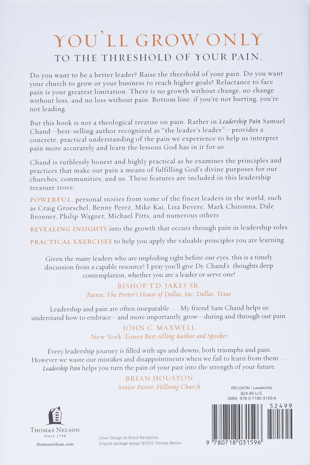 Leadership Pain Back