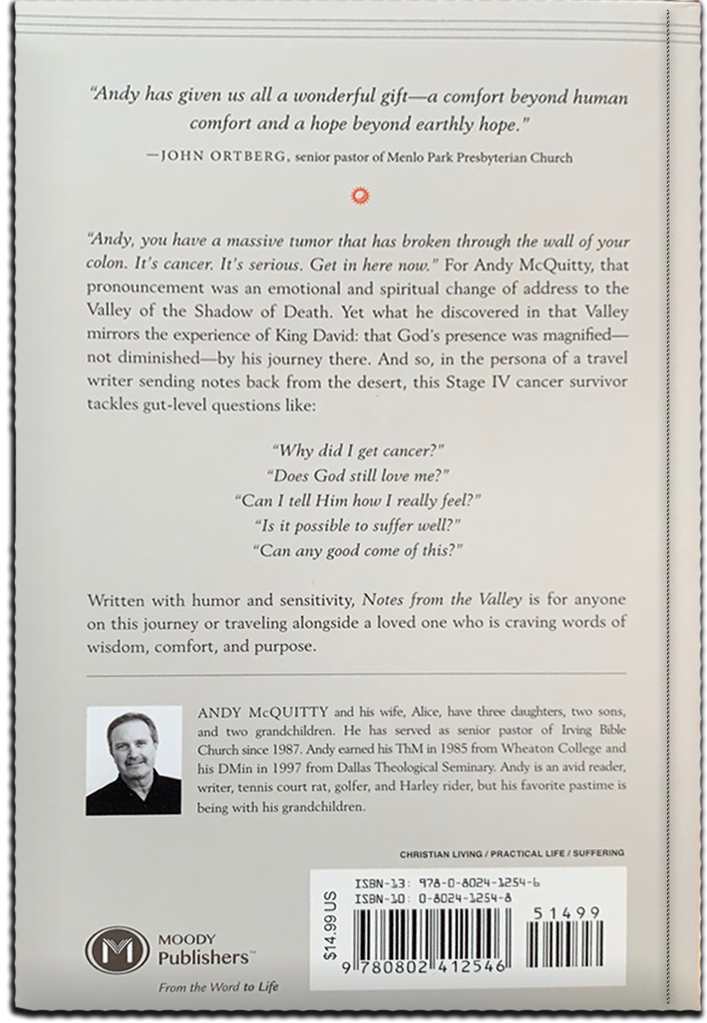 Notes From The Valley: A Spiritual Travelogue Through Cancer