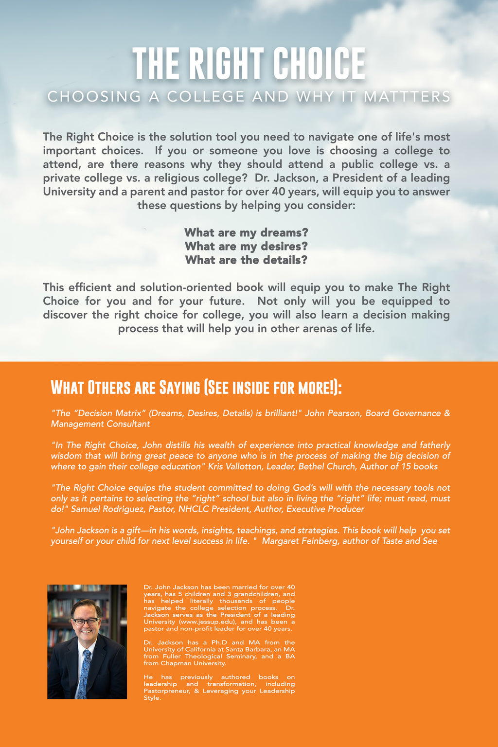 The Right Choice: Choosing a College and Why it Matters