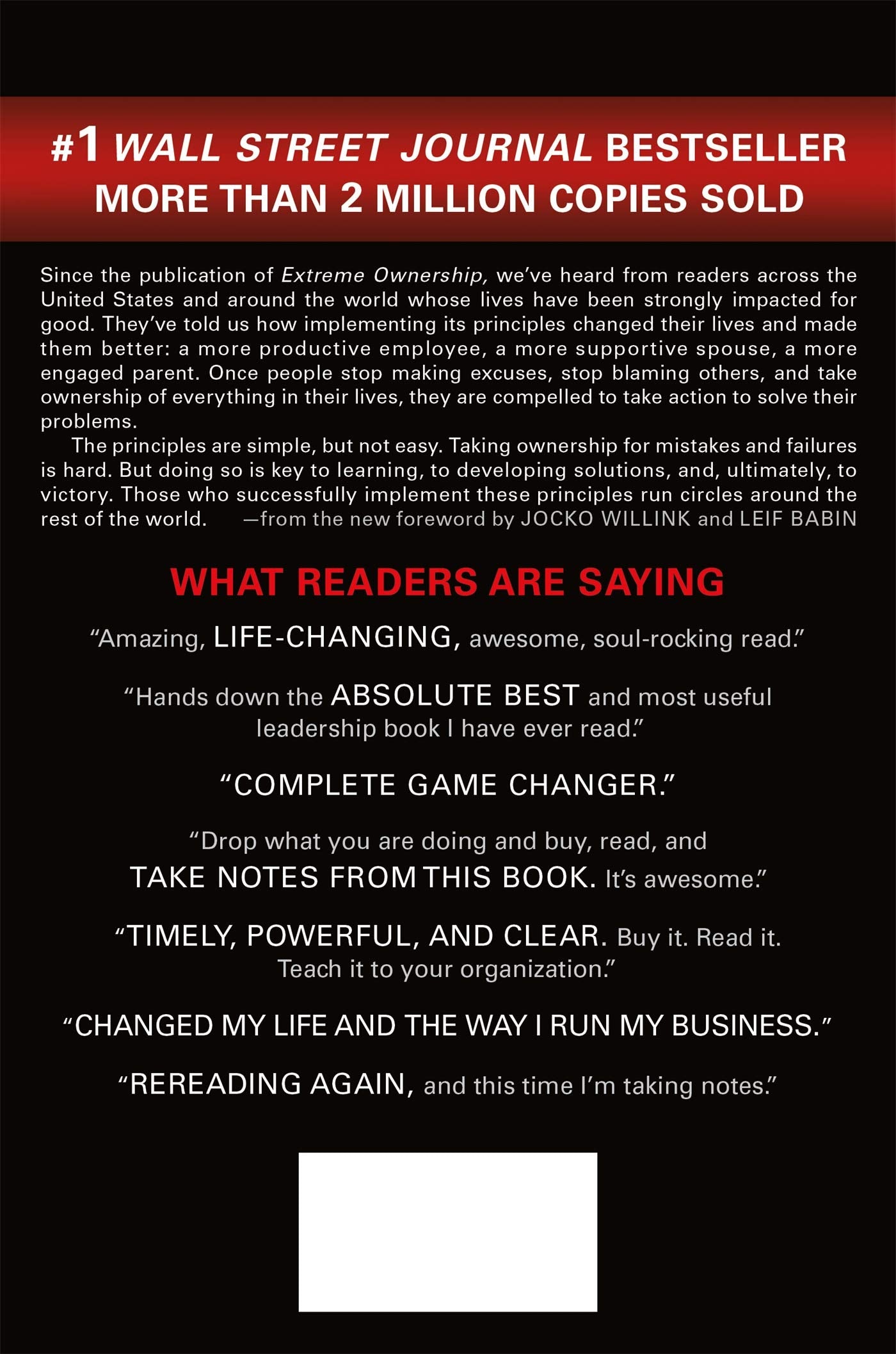 Extreme Ownership: How U.S. Navy SEALs Lead