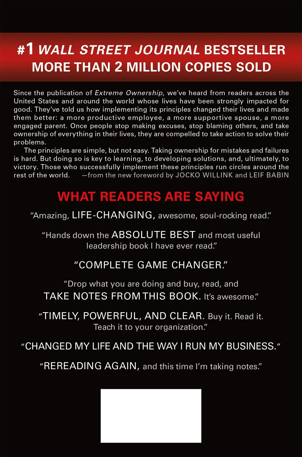 Extreme Ownership: How U.S. Navy SEALs Lead